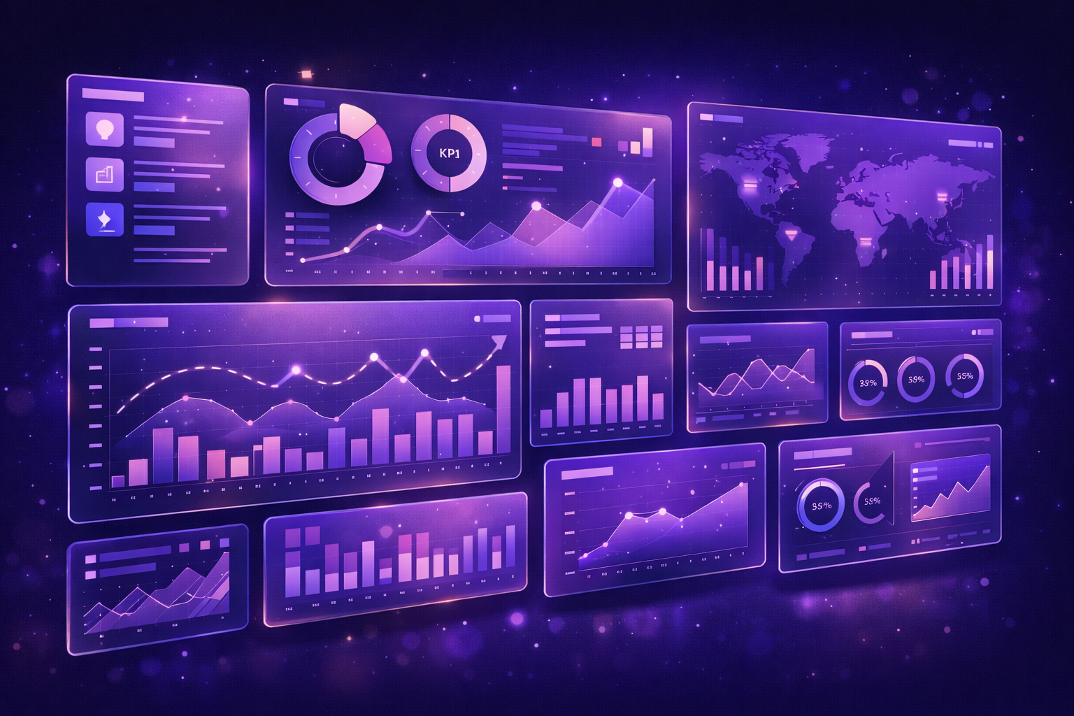 SaaS Analytics Dashboard - Key Metrics Tracking